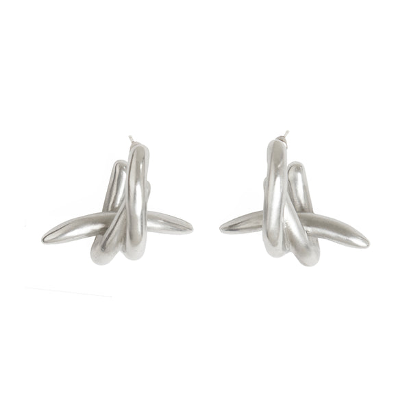 XL SPIKY KNOT EARRINGS