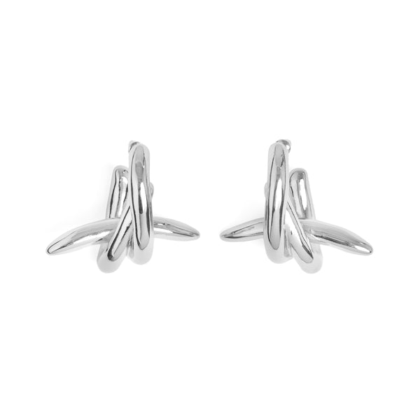 XL SPIKY KNOT EARRINGS