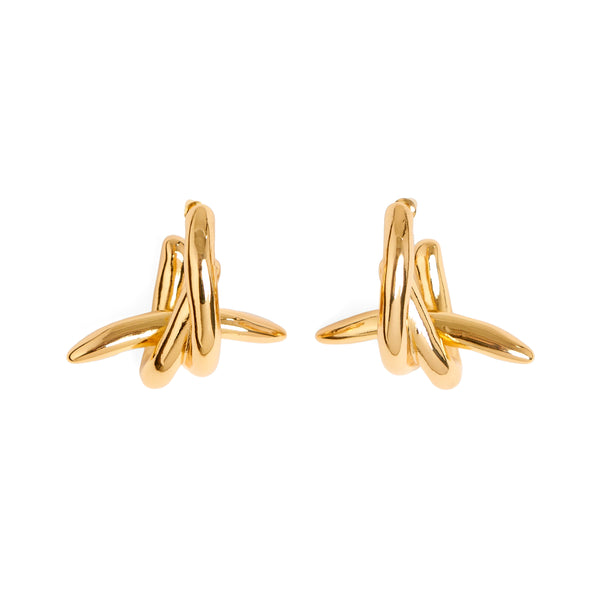 XL SPIKY KNOT EARRINGS