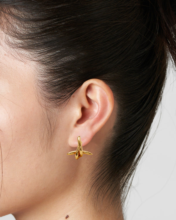 SPIKY KNOT EARRINGS